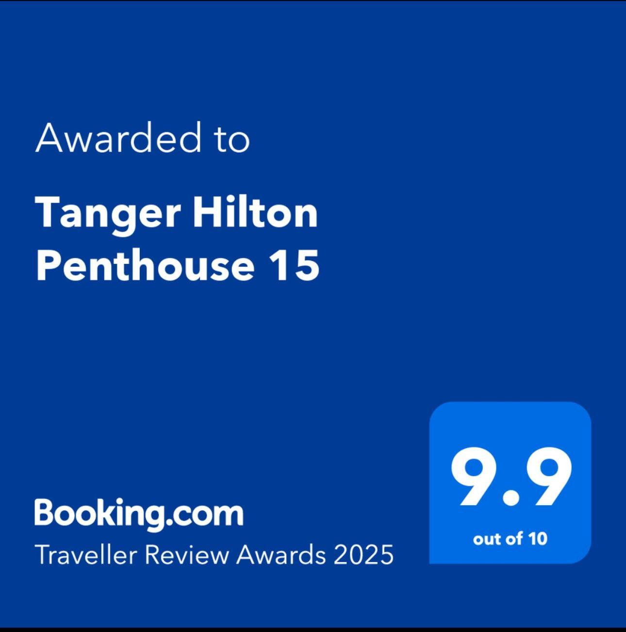 Tanger Hilton Penthouse 15 Apartman Kültér fotó